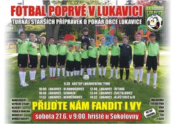 Fotbalový turnaj v Lukavici - pozvánka