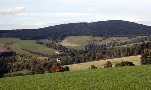 Rozhledna Suchý vrch s Kramářovou chatou